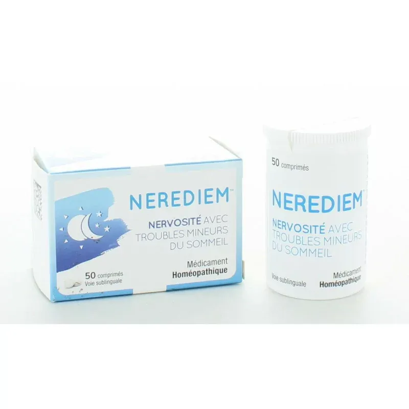 Nerediem Médicament Homéopathique 50 comprimés
