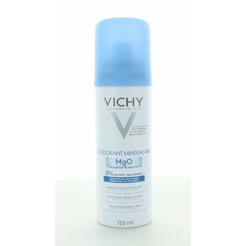 Vichy Déodorant Minéral 48H 125ml
