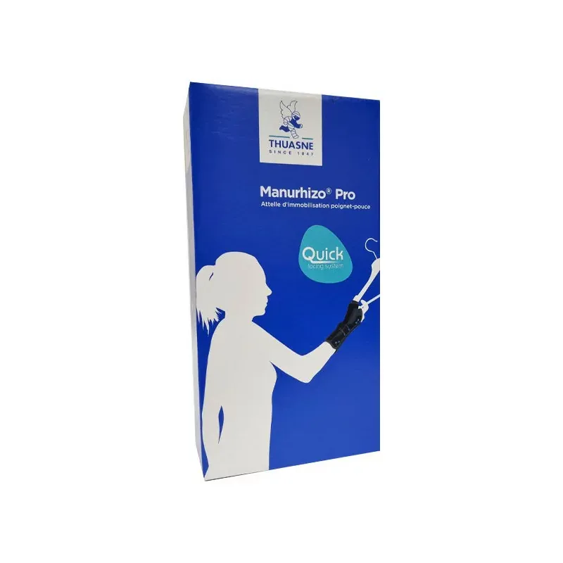 Thuasne Manurhizo Pro Attelle Grise Droite Immobilisation Poignet-pouce Taille 2