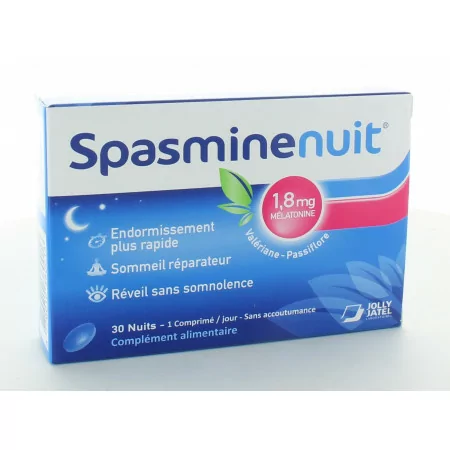 SpasmineNuit 30 comprimés