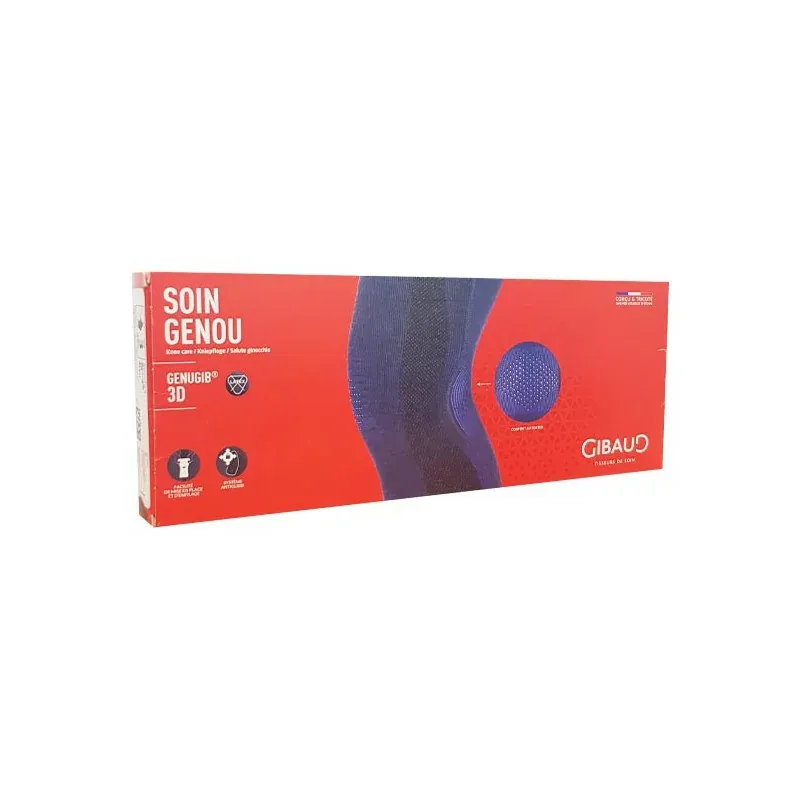 Gibaud Orthèse Genugib 3D Bleu Taille 3