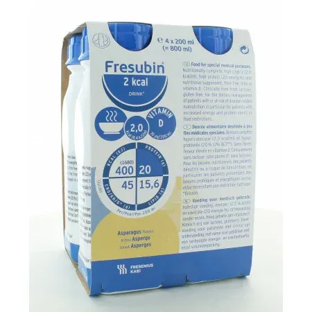 Fresubin 2Kcal Drink Arôme Asperge 4X200ml