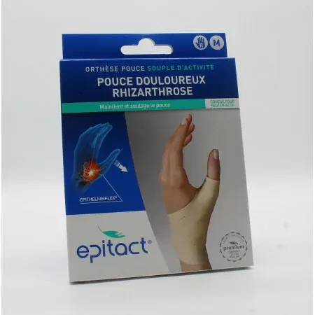 Epitact Orthèse Pouce Droit Souple d'Activité Taille M