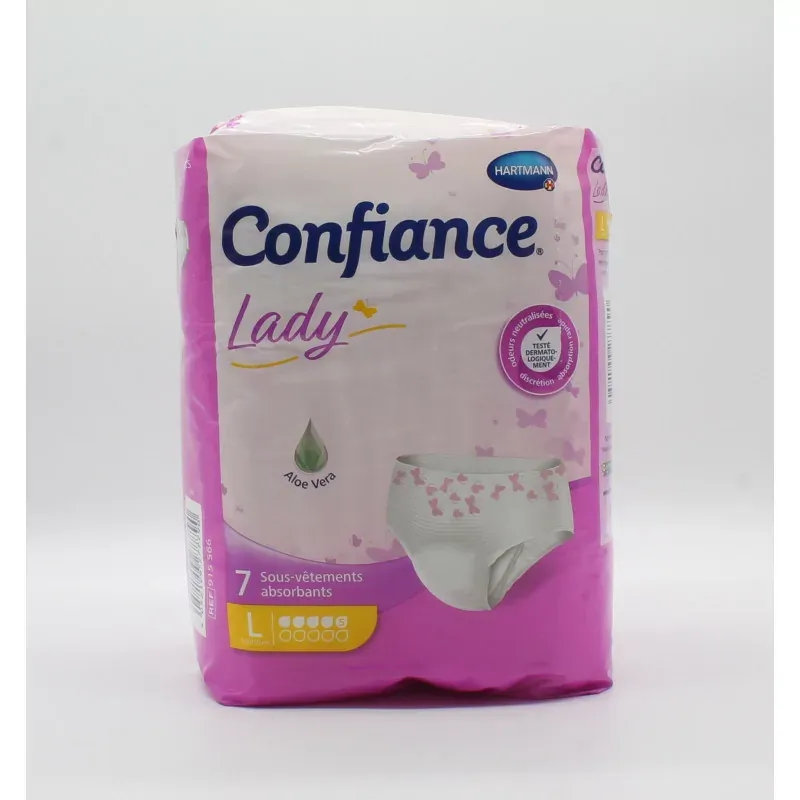 Confiance Lady Sous-Vêtements Absorbants L Niveau 5 X7
