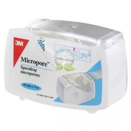 Micropore Sparadrap Blanc 25mmX5m - Univers Pharmacie