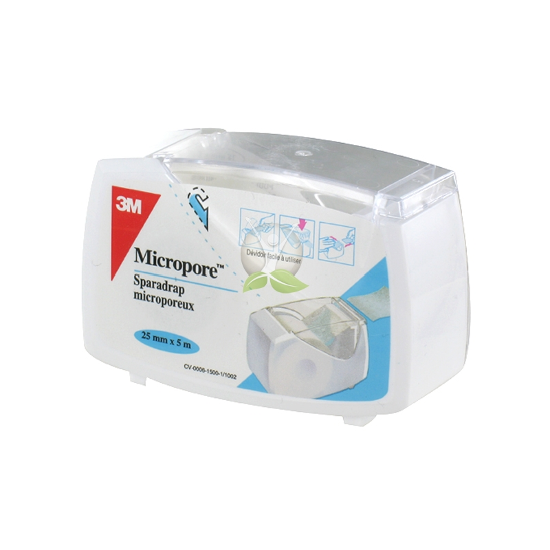 Micropore Sparadrap Blanc 25mmX5m - Univers Pharmacie
