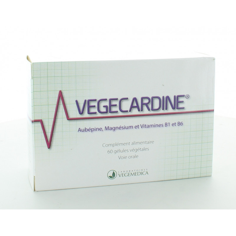 Vegecardine 60 gélules végétales Vegecardine 60 gélules végétales
