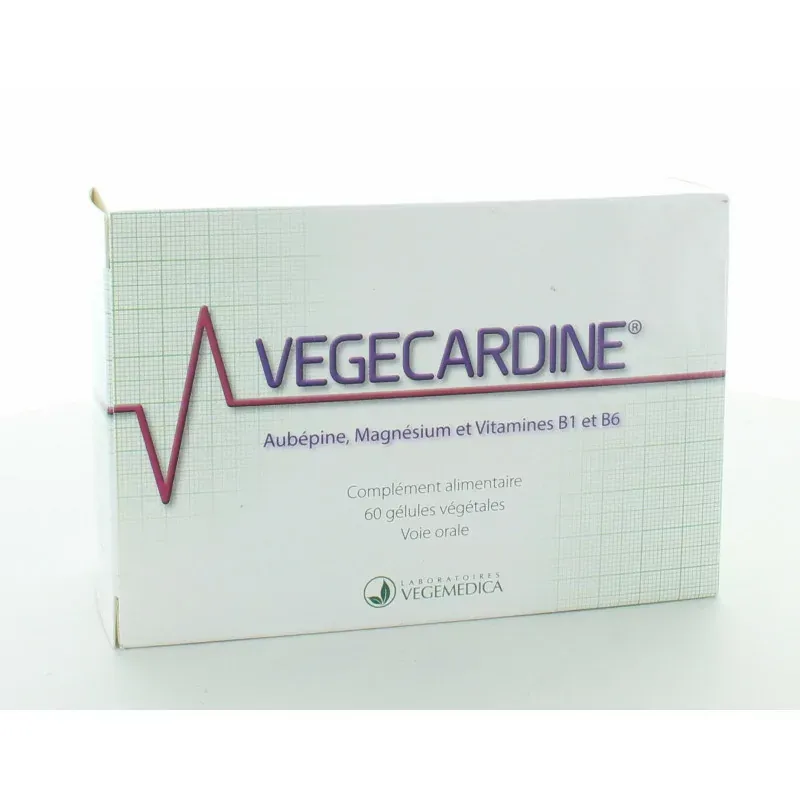 Vegecardine 60 gélules végétales