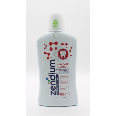 Zendium Professional Bain de Bouche Soin Gencives 500ml