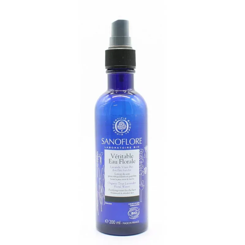 Sanoflore Véritable Eau Florale Lavande Vraie Bio 200ml