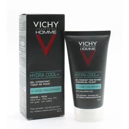 Vichy Homme Hydra Cool+ Gel Hydratant 50ml