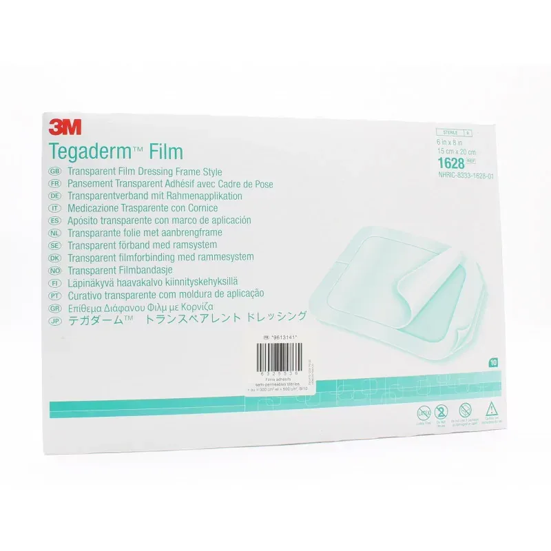 3M Tegaderm Film Pansement Transparent Adhésif 15cmX20cm X10
