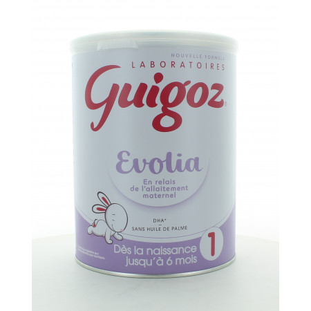 Guigoz Evolia 1 0-6 mois 800g - Univers Pharmacie