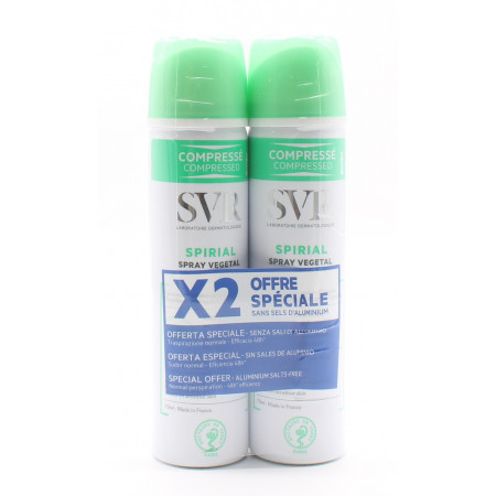 SVR Spirial Spray Végétal 2X75ml