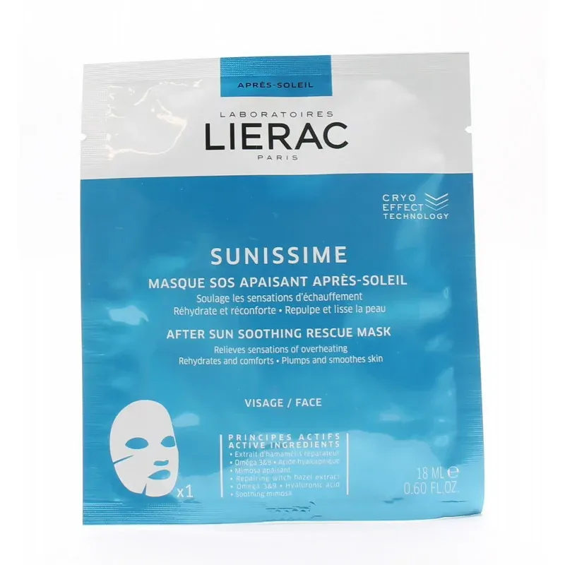 Lierac Sunissime Masque SOS Apaisant Après-Soleil 18ml