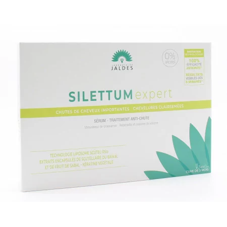Silettum Expert Chute de Cheveux 3X40ml