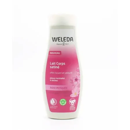 Weleda Lait Corps Satiné Rose Musquée 200ml