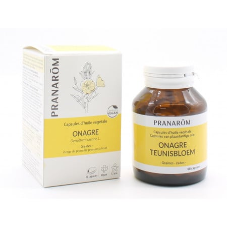 Pranarôm Capsules d'Huile Végétale Onagre X60