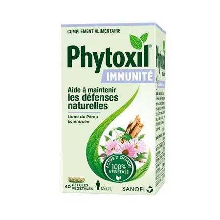 Phytoxil Immunité 40 gélules végétales