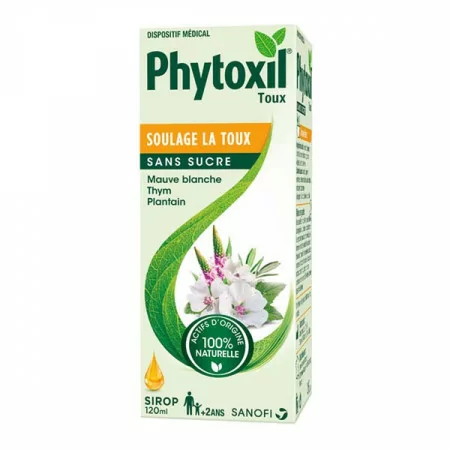 Phytoxil Toux Sirop Sans Sucre 120ml