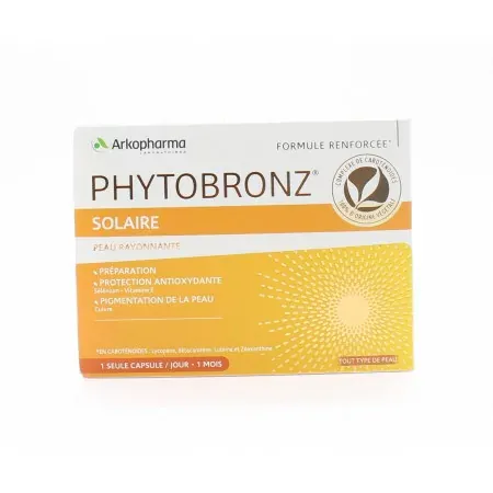 Arkopharma Phytobronz Solaire 30 Capsules