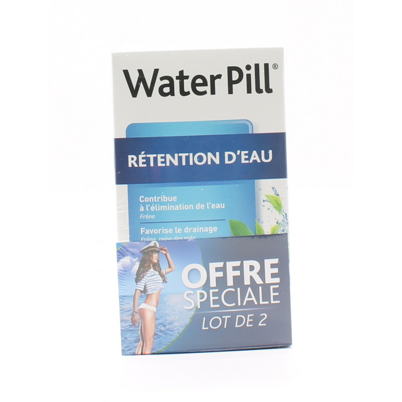 WaterPill Rétention d'Eau 30 comprimés X2