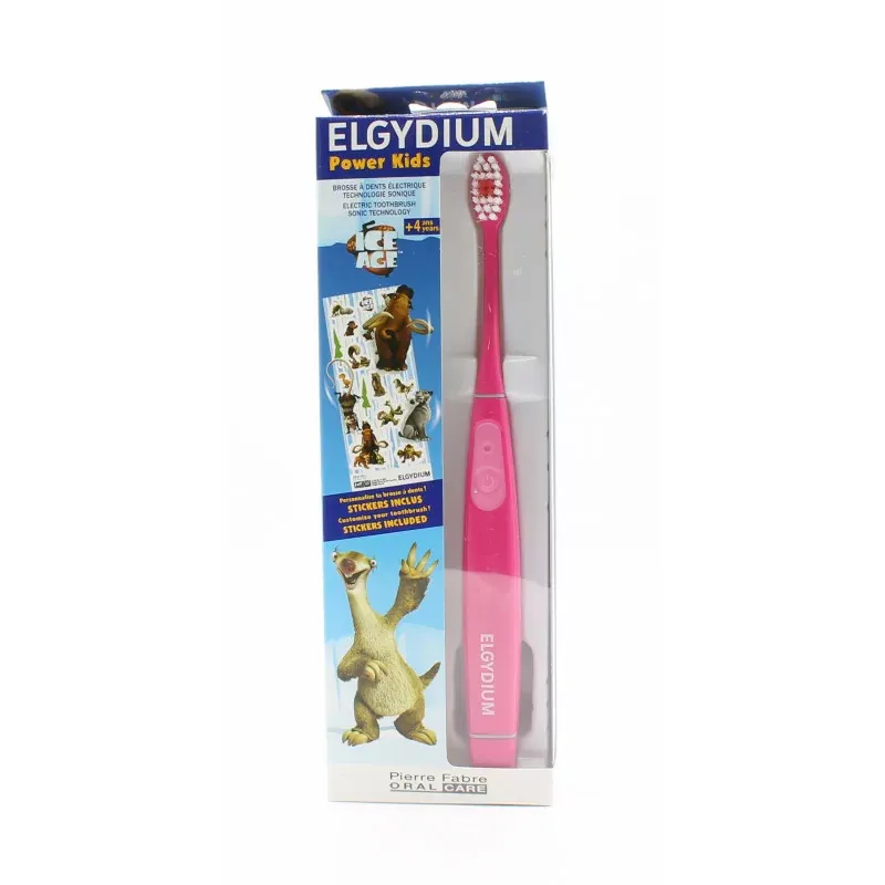 Elgydium Power Kids Brosse à Dents Electrique L'Âge de Glace - Univers Pharmacie