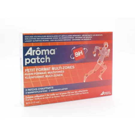 Arôma Patch 8H Petit Format Multi-Zones Patchs Chauffants 9,5X13cm X3