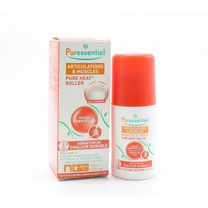 Puressentiel Muscles et Joints Pure Heat Roller 75ml