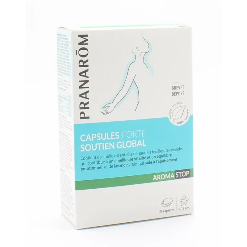 Pranarôm AromaStop Capsules Forte Soutien Global X30