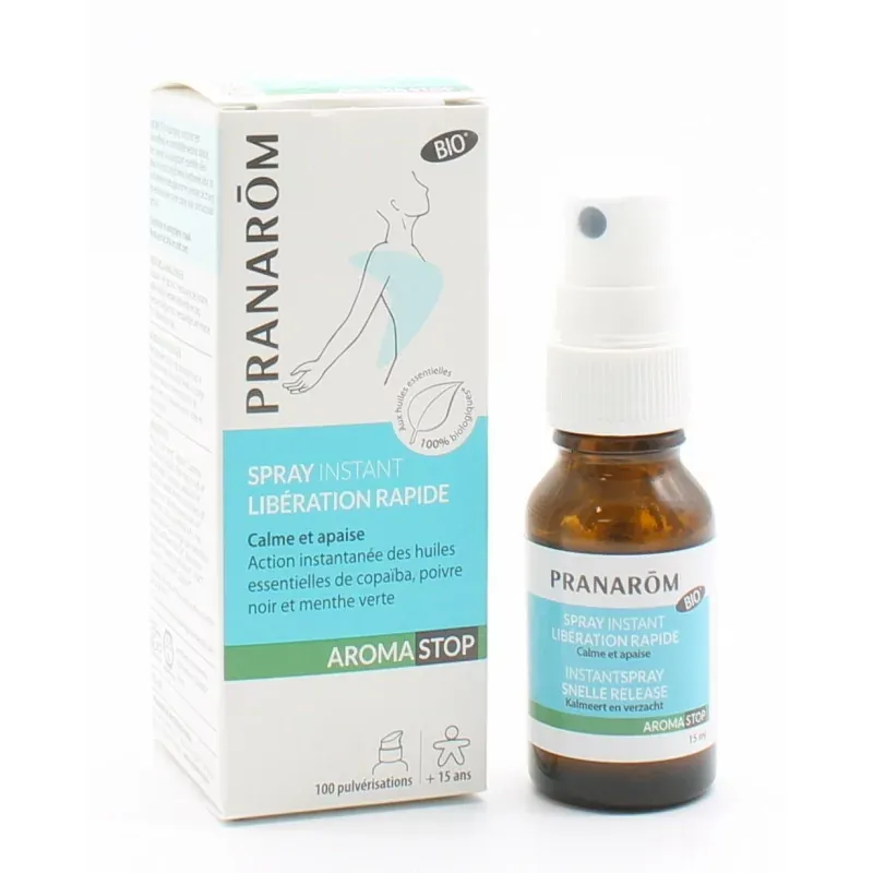 Pranarôm AromaStop Spray Instant 15ml