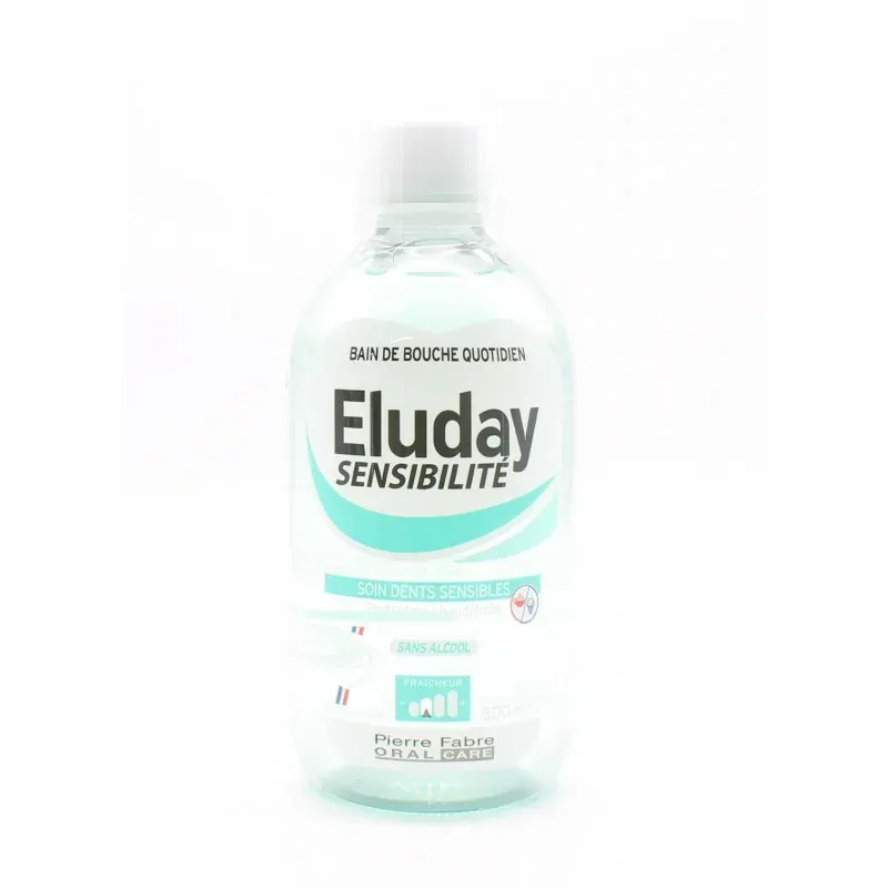 Eluday Sensibilité Bain de Bouche Quotidien Protection Chaud/Froid 500ml