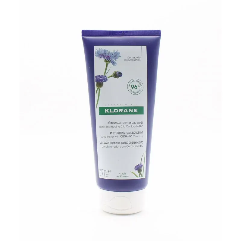 Klorane Après-shampooing Déjaunissant 200ml