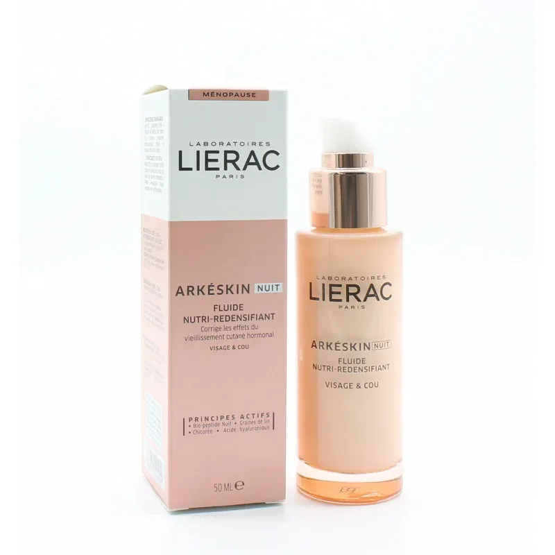 Lierac Arkésin Nuit Fluide Nutri-Redensifiant Visage et Cou 50ml