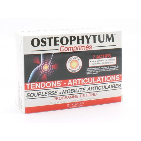 3 Chênes Osteophytum Comprimés X60