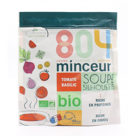 3 Chênes 804 Minceur Soupe Silhouette Tomate Basilic 180g