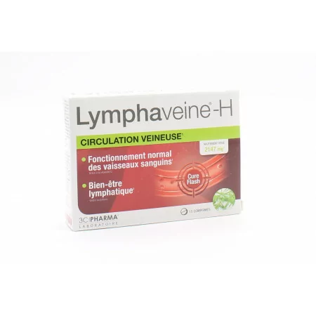 3 Chênes Lympaveine-H Circulation Veineuse 15 Comprimés