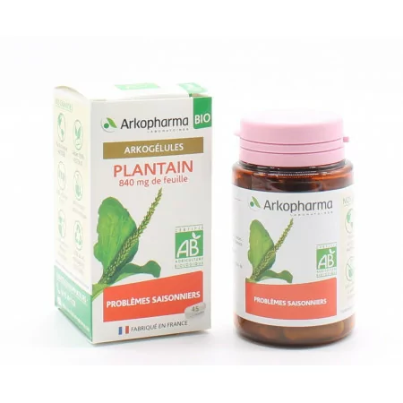 Arkopharma Arkogélules Bio Plantain 45 gélules