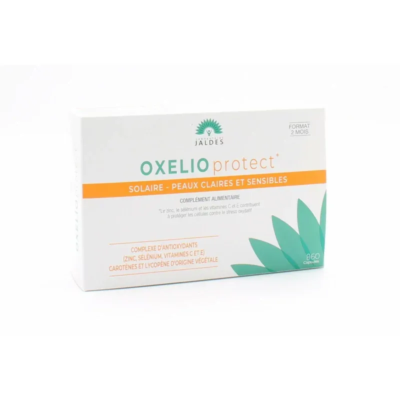 Oxelio Protect Solaire Peaux Claires et Sensibles 60 capsules