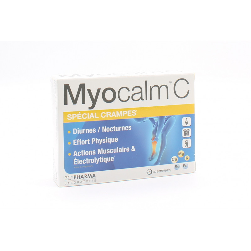 Myocalm C Spécial Crampes 30 comprimés