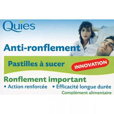 Quies pastilles anti-ronflement