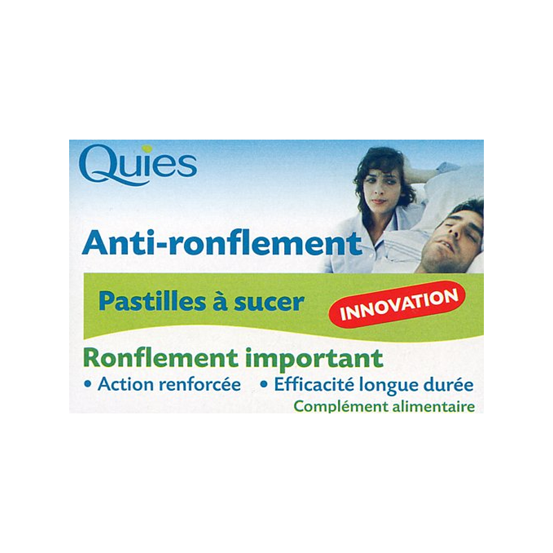 Quies pastilles anti-ronflement Quies pastilles anti-ronflement