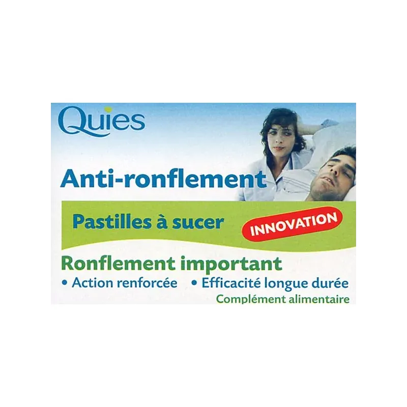 Quies pastilles anti-ronflement
