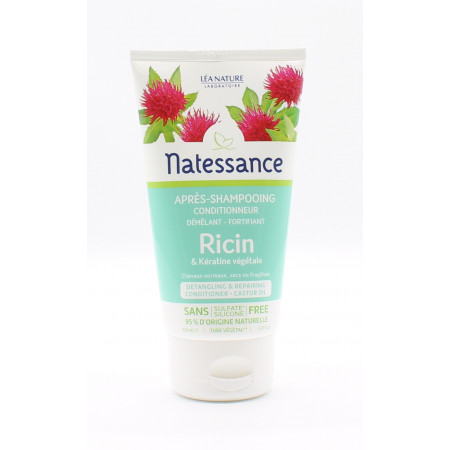 Natessance Après-shampooing Conditionneur Ricin 150ml