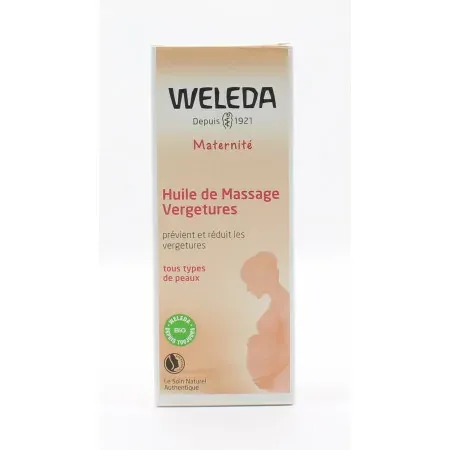 Weleda Huile de Massage Vergetures 100ml