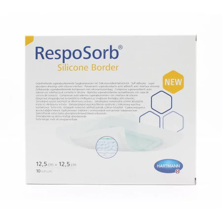 RespoSorb Silicone Border 12,5X12,5cm 10 pièces