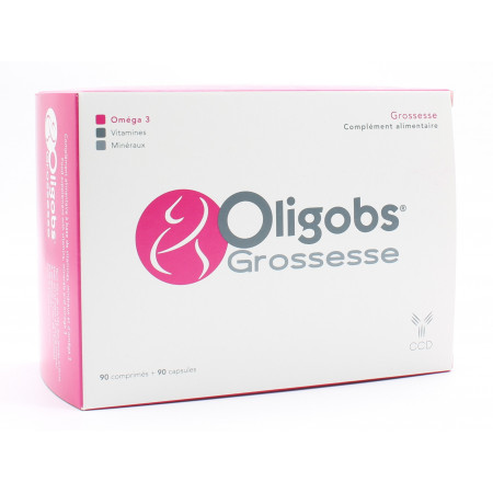Oligobs Grossesse 90 comprimés + 90 capsules