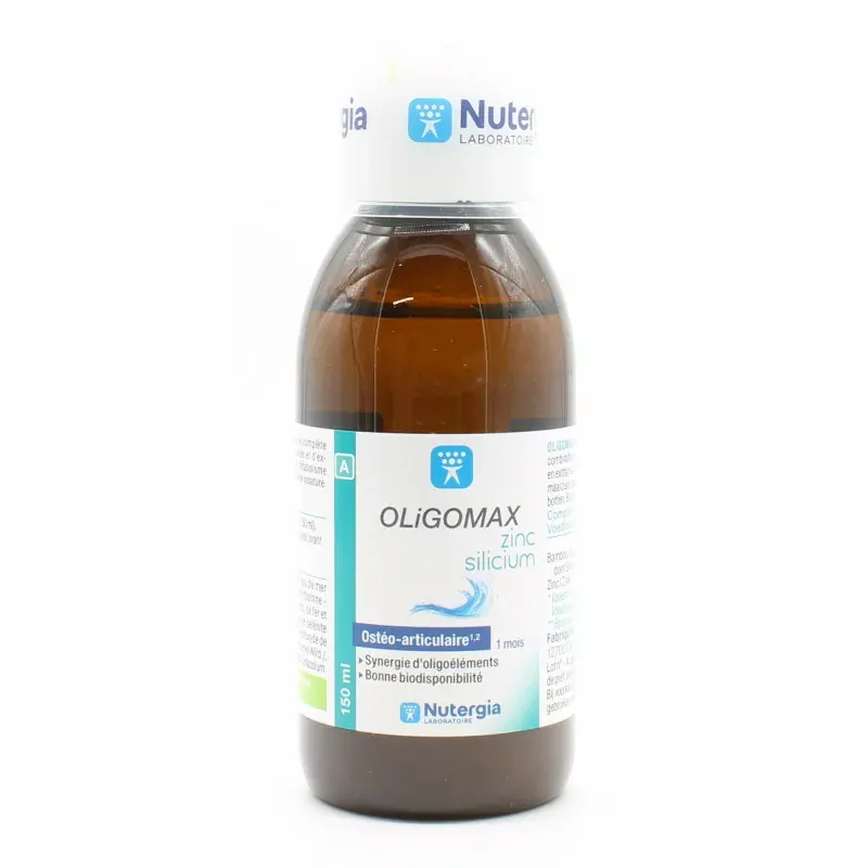 Nutergia Oligomax Zinc Silicium 150ml