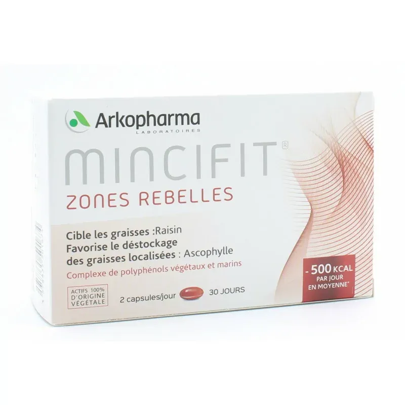 Arkopharma Mincifit Zones Rebelles 60 capsules