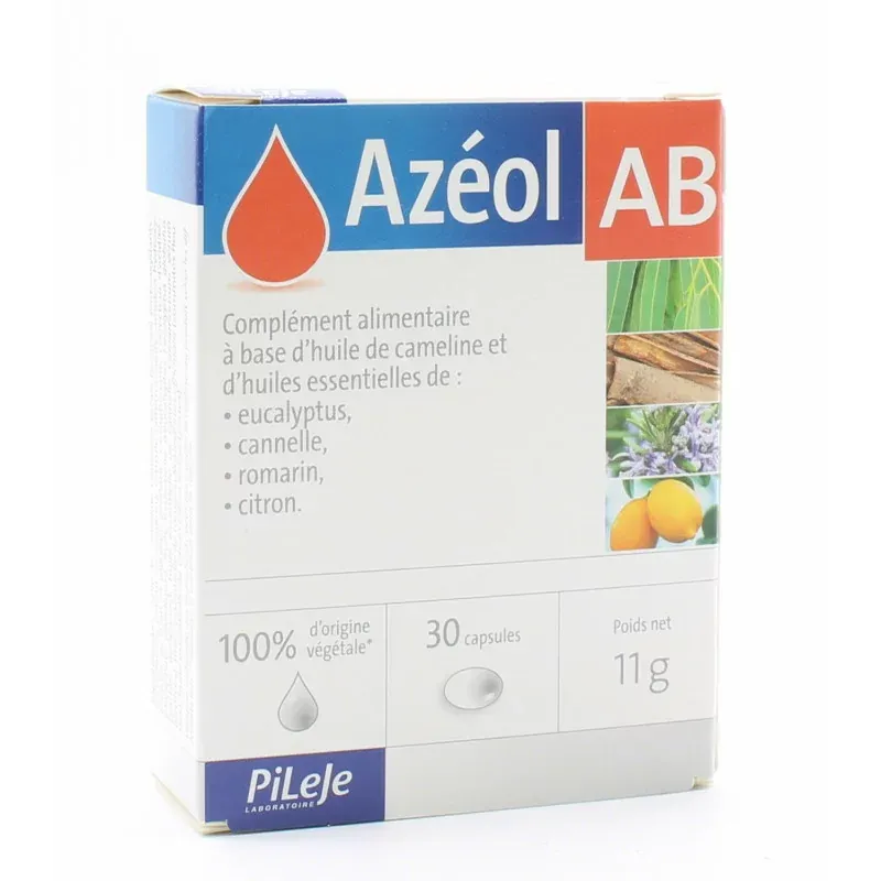 PiLeJe Azéol AB 30 capsules
